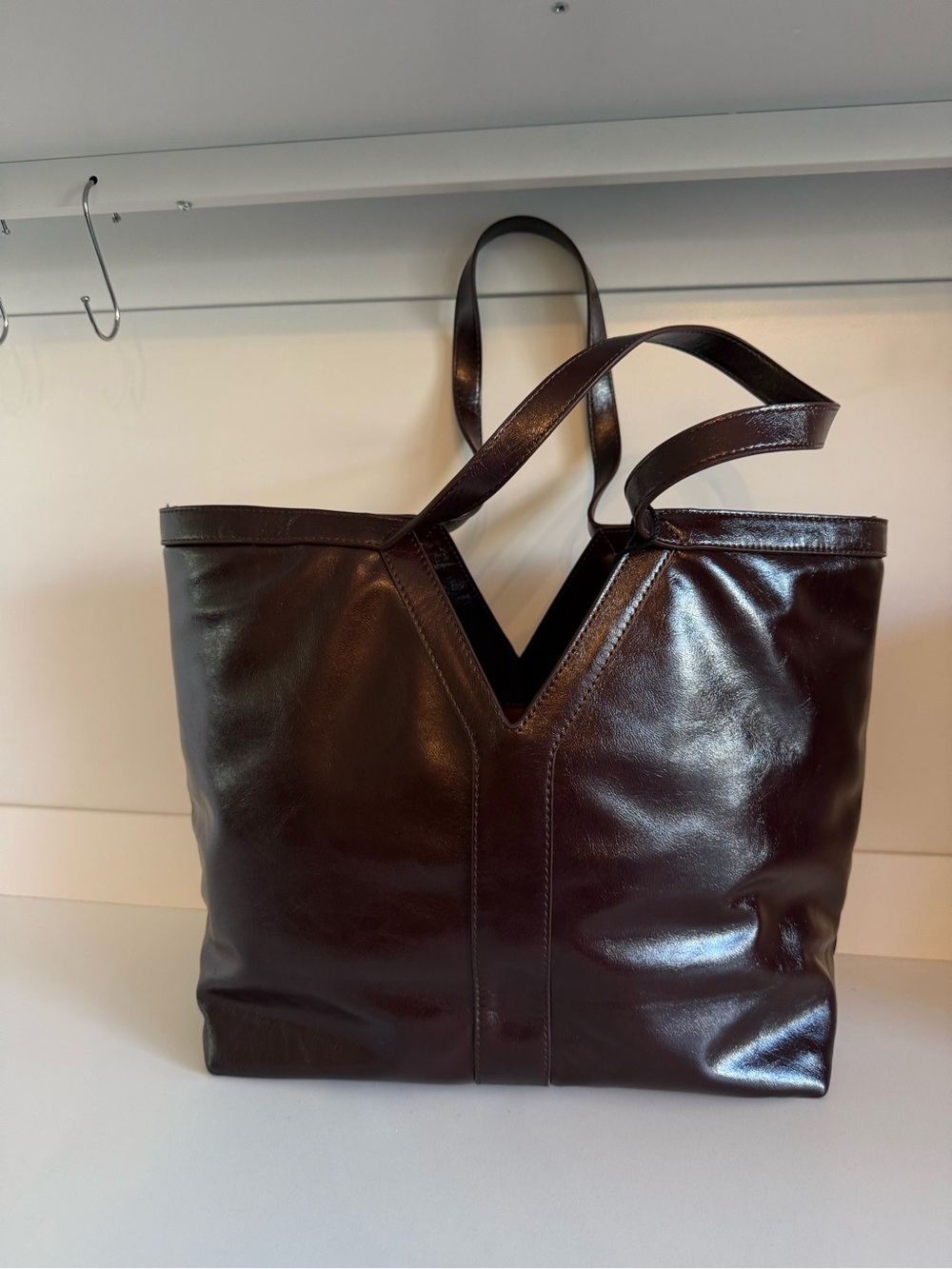 Classic Leather Tote Bag